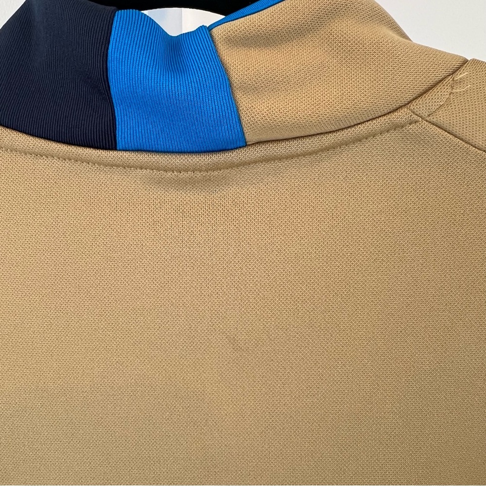 Adidas Philadelphia Union Football Tan Navy Soccer Training Jersey Mens Small - Picture 9 of 15